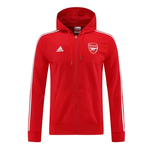 2022/23 Arsenal Red Hoodie Jacket