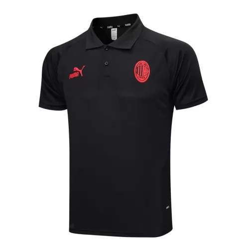 AC Milan 2023/24 Black Core Polo Shirt