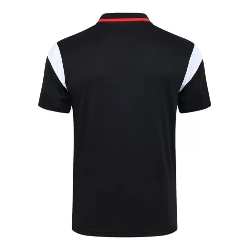 Black AC Milan Core Polo Shirt - Top Quality & Style