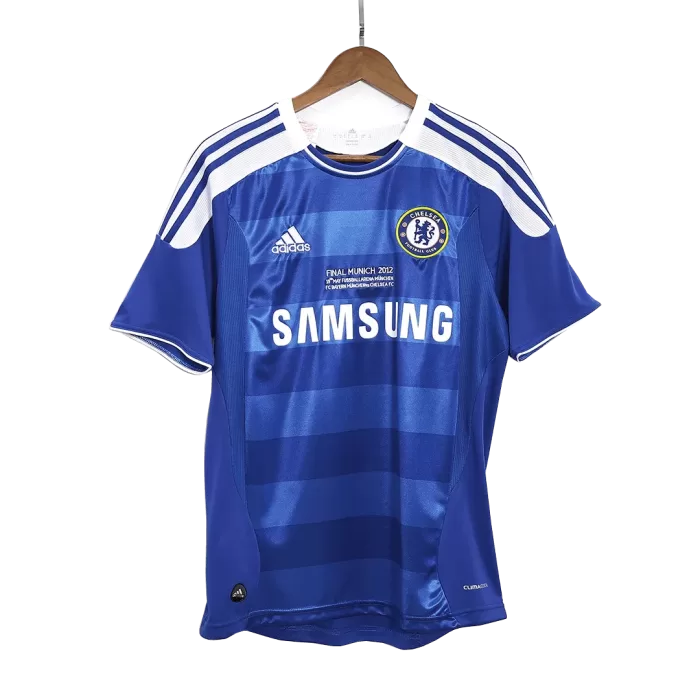 Chelsea 2011/12 UCL Final Retro Home Kit with Torres #9 - Shop Now