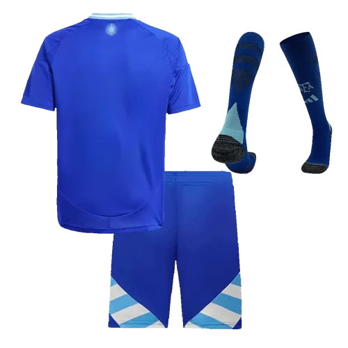 Argentina Children Away Full Kit (Jersey+Shorts+Socks) Copa America 2024