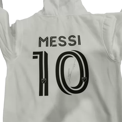 Inter Miami CF Messi #10 2023/24 White Hoodie - Exclusive Collection