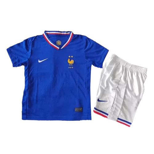 France Children's Home Full Jersey Set Euro 2024