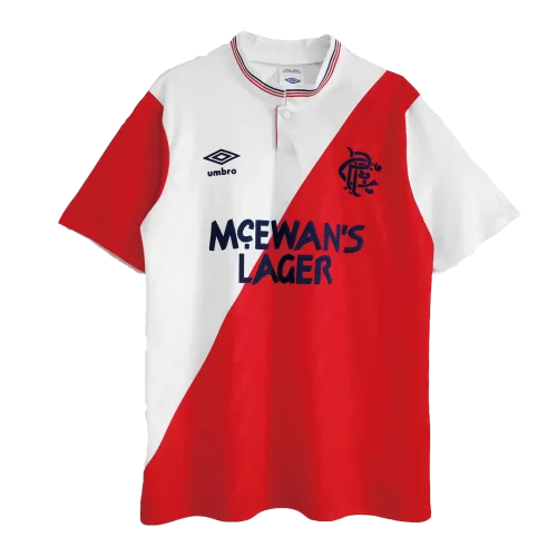 1987/88 Glasgow Rangers Away Retro Jersey - Shop Now