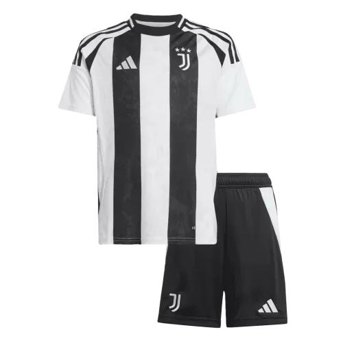 Juventus Kids Soccer Jersey Kit 2024/25 - Juventus Home Jersey for Kids