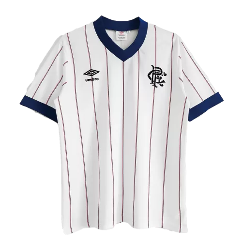 1982-83 Glasgow Rangers Retro Away Soccer Jersey