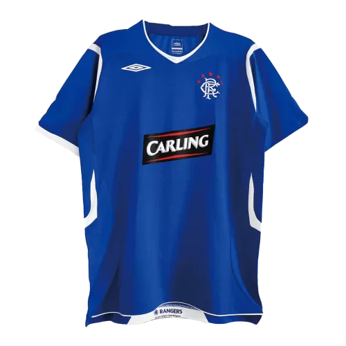 2008-09 Glasgow Rangers Retro Home Jersey - Shop Now