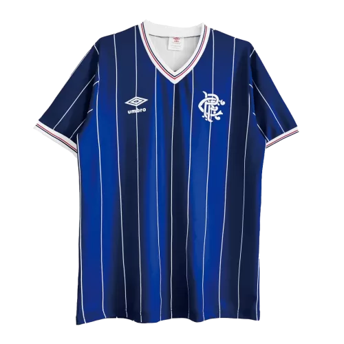 1982/83 Glasgow Rangers Retro Home Soccer Jersey - Complete Your Collection