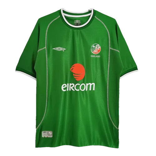 Ireland Retro World Cup 2002 Home Jersey - Best Deals & Discounts