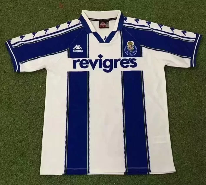 FC Porto Retro Soccer Jersey Home Replica 1997-1999 - Authentic Vintage Style