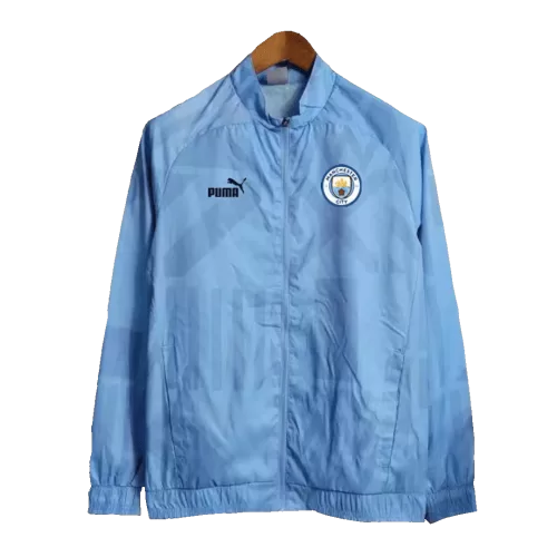 2023/24 Manchester City Blue Windbreaker Jacket: Ultimate Style and Quality