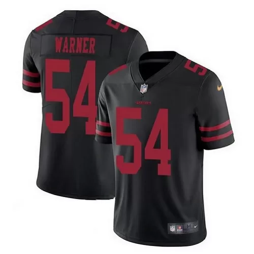 Fred Warner San Francisco 49ers Nike Vapor Limited Black Jersey - Buy Online