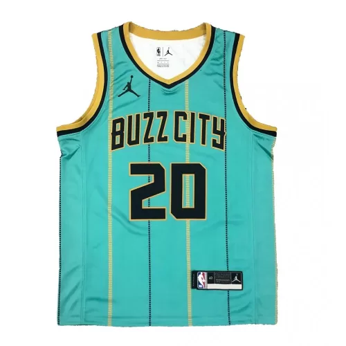 Charlotte Hornets Men's Hayward #20 Jordan Green Swingman Jersey