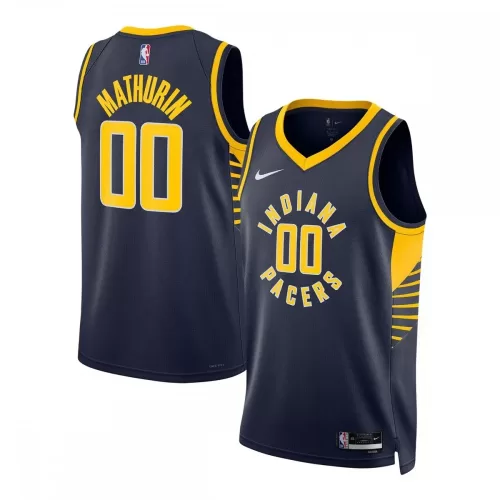 Bennedict Mathurin Indiana Pacers Nike Unisex Swingman Jersey - Navy Icon Edition for Sale