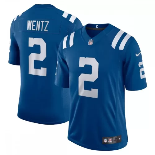 Nike Royal Indianapolis Colts Carson Wentz Vapor Limited Jersey