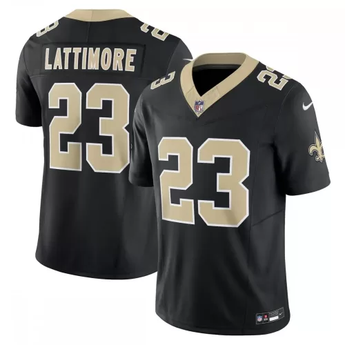 Marshon Lattimore New Orleans Saints Nike Vapor F.U.S.E. Limited Black Jersey - Best Deals