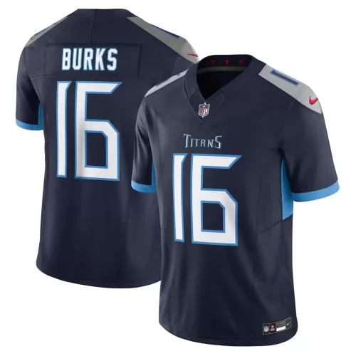 Treylon Burks Tennessee Titans Nike Vapor FUSE Limited Navy Jersey