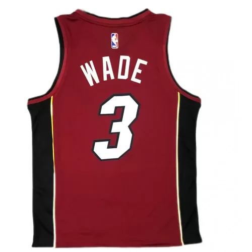 Miami Heat Dwyane Wade #3 Jordan Red 20/21 Swingman Player Jersey - Statement Edition for Sale