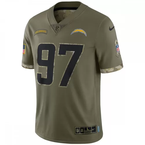 Joey Bosa Los Angeles Chargers 2022 Salute To Service Limited Jersey - Olive | Nike