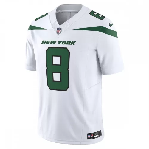 Aaron Rodgers White New York Jets Nike Limited Vapor F.U.S.E. Jersey - Spotlight Player