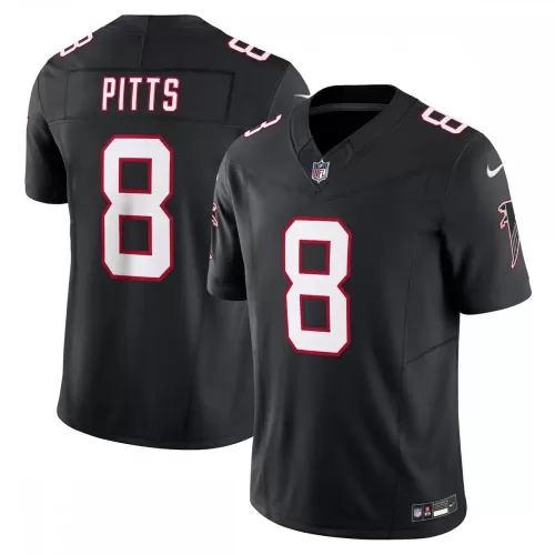 Atlanta Falcons Kyle Pitts Nike Vapor F.U.S.E. Limited Black Jersey