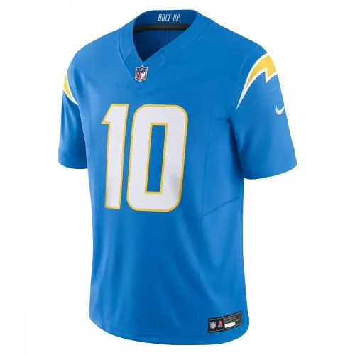 Los Angeles Chargers Justin Herbert Nike Vapor F.U.S.E. Limited Jersey