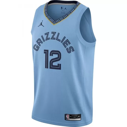 Jordan Ja Morant Memphis Grizzlies Men's 2020/21 Swingman Jersey - Light Blue Statement Edition