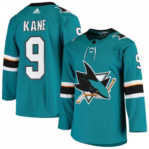 San Jose Sharks Evander Kane Home Authentic Player Jersey - Teal | adidas