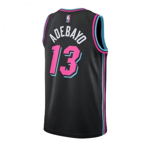 Miami Heat Bam Adebayo #13 Black City Edition Swingman Jersey - 2019-2020 for Sale