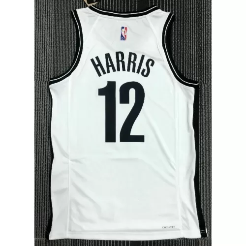 Brooklyn Nets Devin Harris #12 Nike White 2021 Swingman NBA Jersey