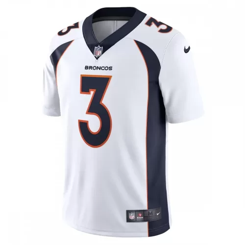 Denver Broncos Russell Wilson Nike Team Vapor Limited White Jersey - Buy Now