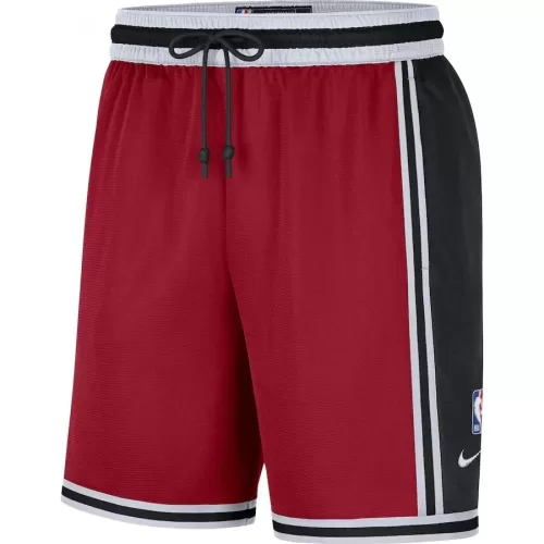 Men's Miami Heat Nike Red/Black Pre-Game Performance Shorts - High-Quality Performance Apparel