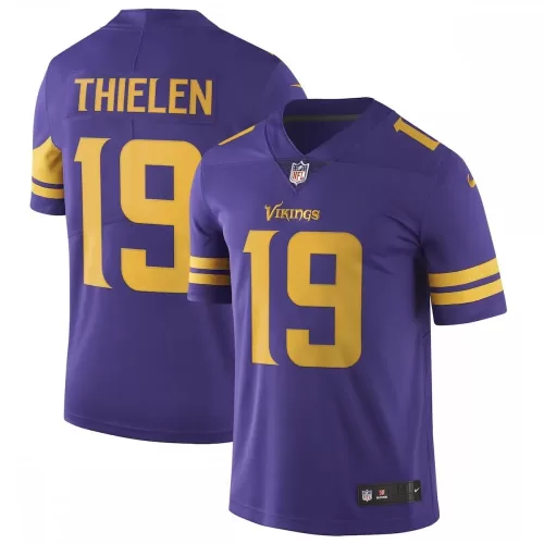 Adam Thielen Minnesota Vikings Nike Purple Color Rush Limited Player Jersey