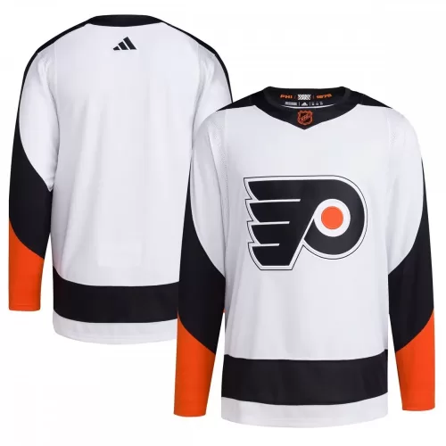 Philadelphia Flyers adidas White Reverse Retro 2.0 Blank Jersey - Authentic