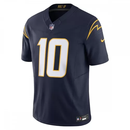 Los Angeles Chargers Justin Herbert Nike Vapor F.U.S.E. Limited Alternate 1 Navy Jersey