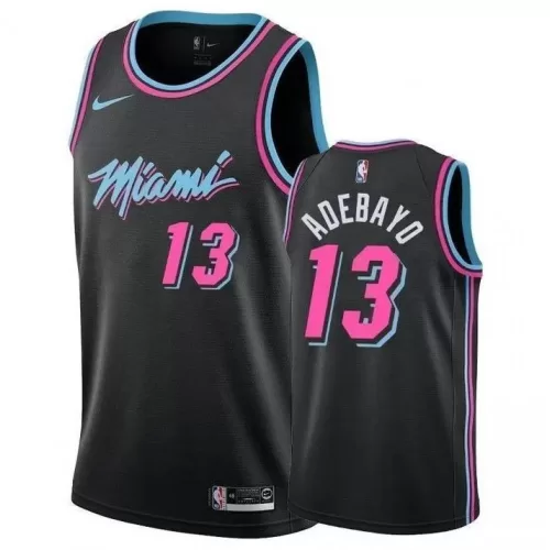 Miami Heat Bam Adebayo #13 Black City Edition Swingman Jersey - 2019-2020 for Sale