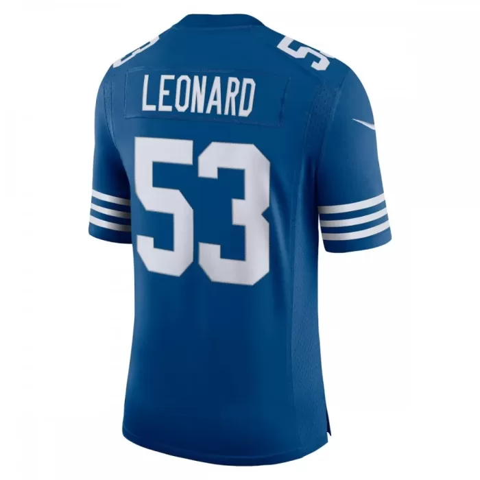 Nike Darius Leonard Indianapolis Colts Royal Alternate Vapor Limited Jersey