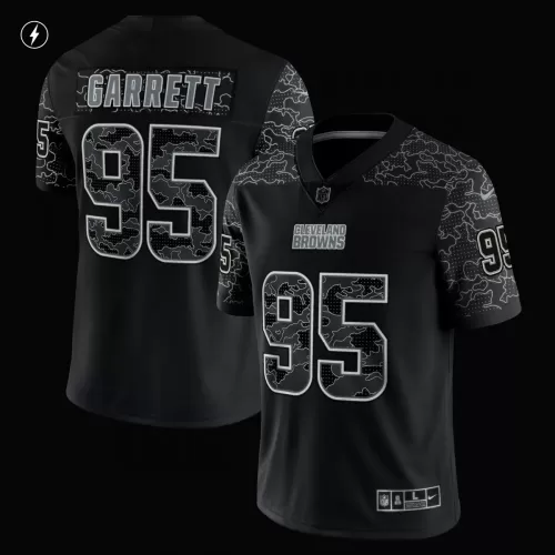 Myles Garrett Cleveland Browns Nike Reflective Limited Jersey