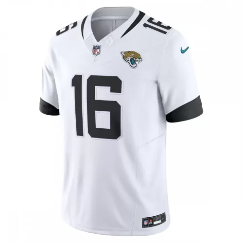 Trevor Lawrence Jacksonville Jaguars White Nike Vapor F.U.S.E. Limited Jersey