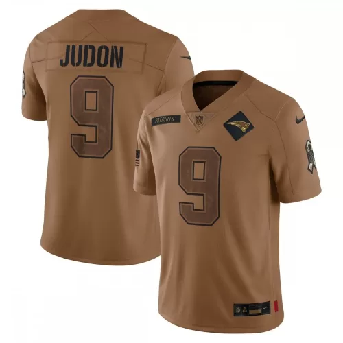 New England Patriots Matthew Judon 2023 Salute To Service Limited Jersey - Brown, Nike