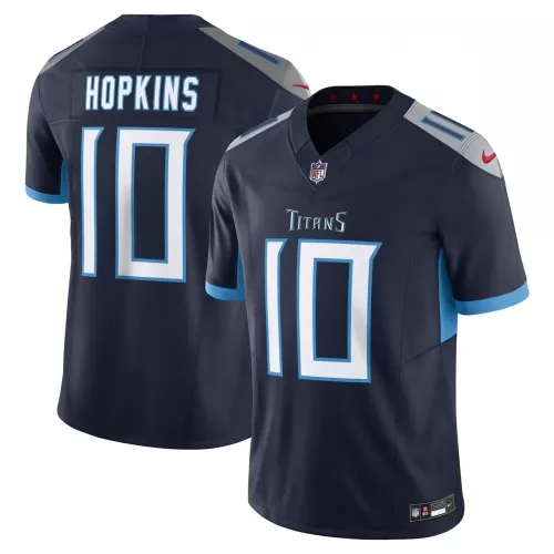 Tennessee Titans DeAndre Hopkins Navy Nike Vapor Limited Jersey