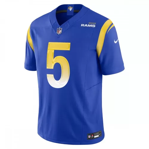 Los Angeles Rams Jalen Ramsey Nike Vapor F.U.S.E. Limited Football Jersey