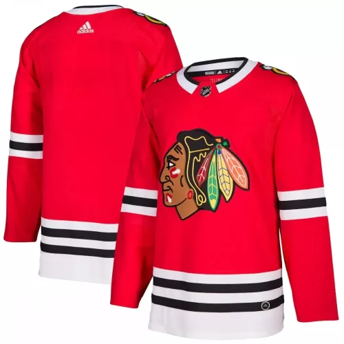 Chicago Blackhawks Red Home Authentic Blank Jersey by adidas