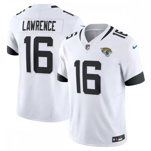 Trevor Lawrence Jacksonville Jaguars White Nike Vapor F.U.S.E. Limited Jersey