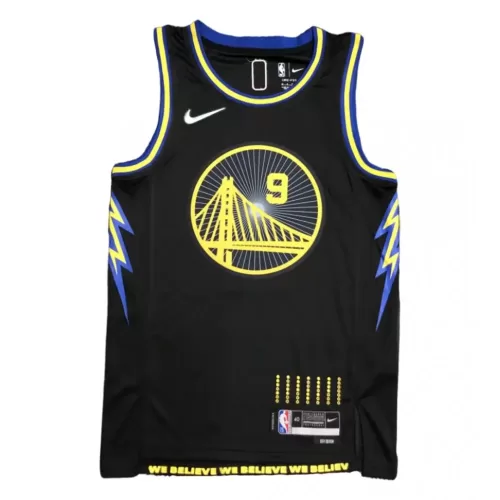 2021/22 Black Men's Golden State Warriors Andre Iguodala #9 City Edition Swingman Jersey