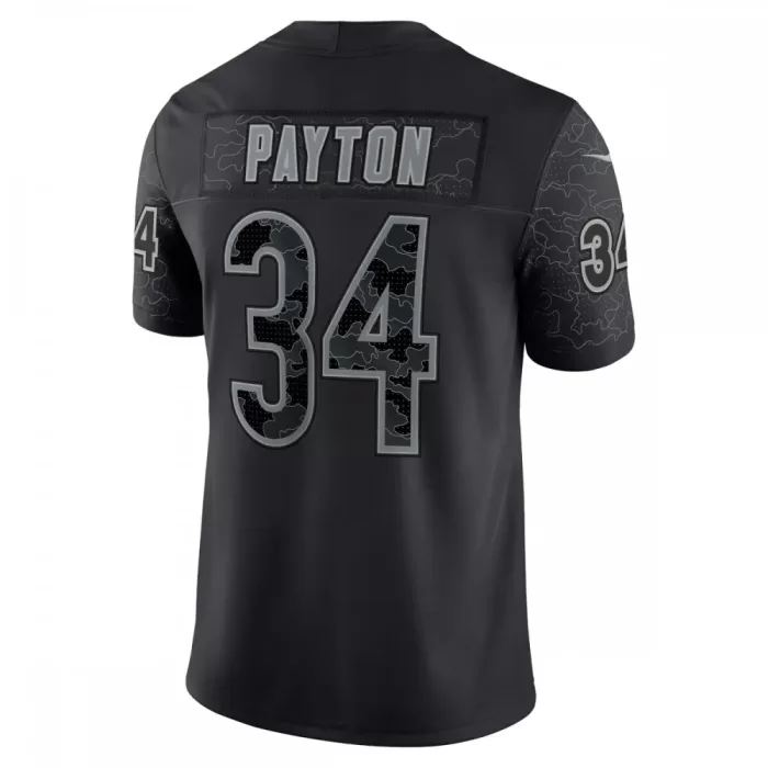 Chicago Bears Walter Payton Nike Reflective Retired Player Limited Jersey