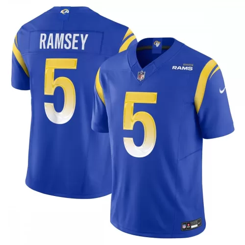 Los Angeles Rams Jalen Ramsey Nike Vapor F.U.S.E. Limited Football Jersey