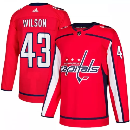 Washington Capitals Tom Wilson Red Home Authentic Player Jersey by adidas