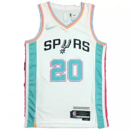 Nike 2021/22 San Antonio Spurs Manu Ginobili #20 Swingman Jersey - City Edition | Latest Collection