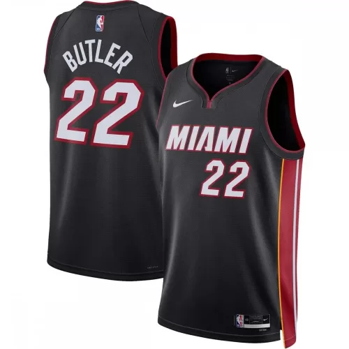 Jimmy Butler Miami Heat 2022/23 Nike Swingman Jersey - Black Icon Edition